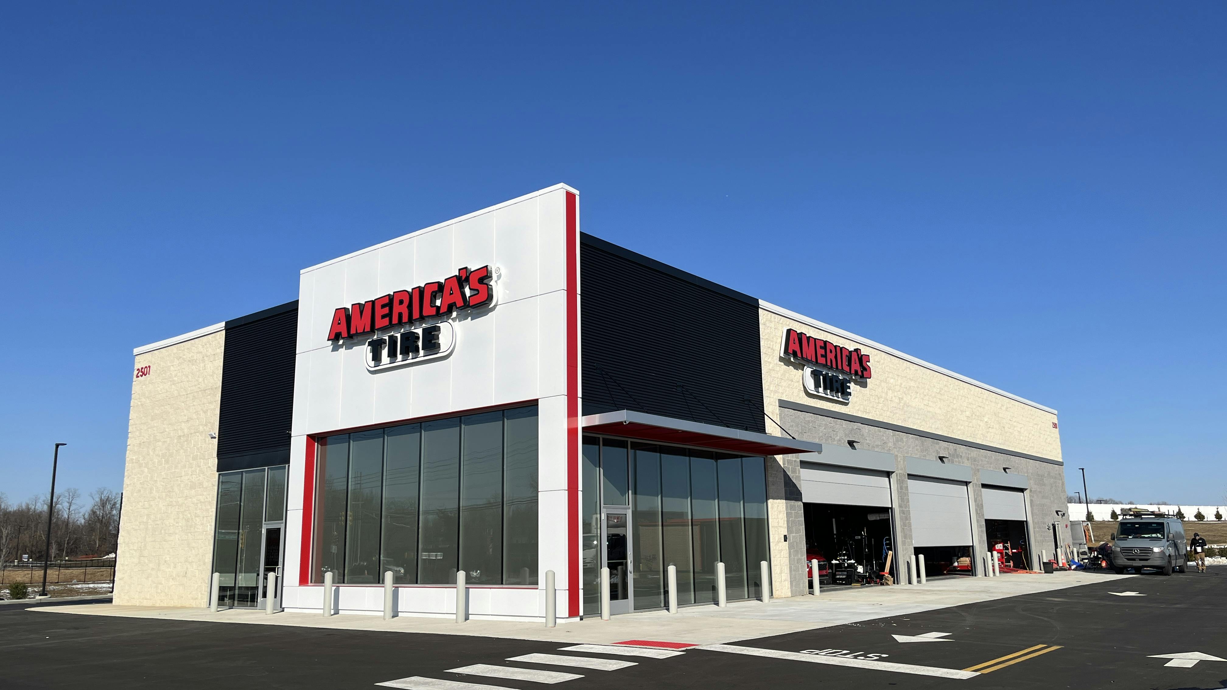 The first America's Tire outlet in New Jersey has opened in Burlington.