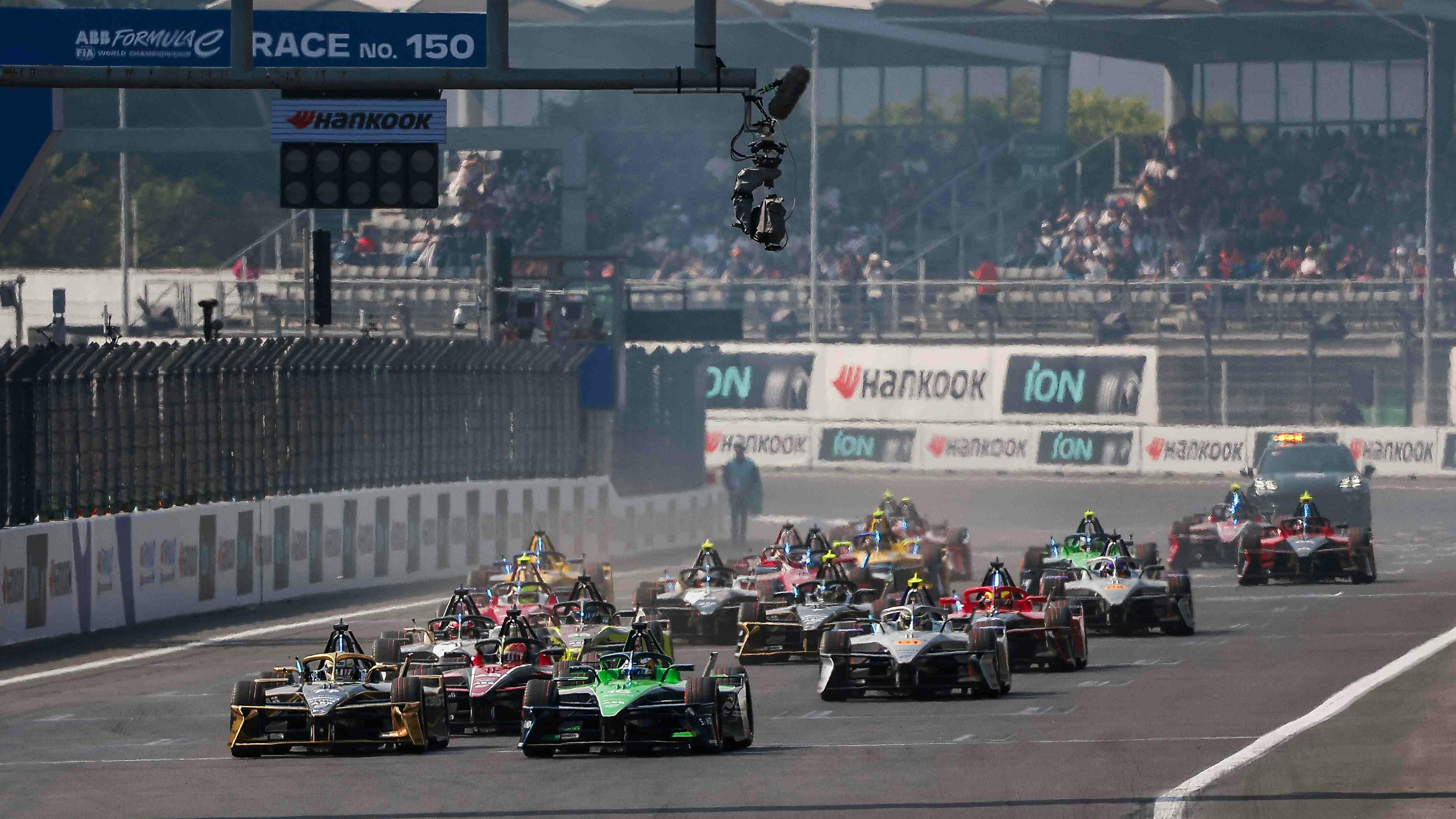 Drivers raced to the finish line at the 2026 Hankook Mexico City E-Prix, ABB FIA Formula E World Championship's season 12 finale.