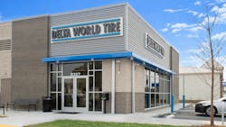 The new Delta World Tire outlet is in Baton Rouge, La., and offers a full range of tire and auto service. Sun Auto Tire & Service Inc. acquired Delta World Tire in 2021. The new Delta World Tire outlet is in Baton Rouge, La., and offers a full range of tire and auto service. Sun Auto Tire & Service Inc. acquired Delta World Tire in 2021.