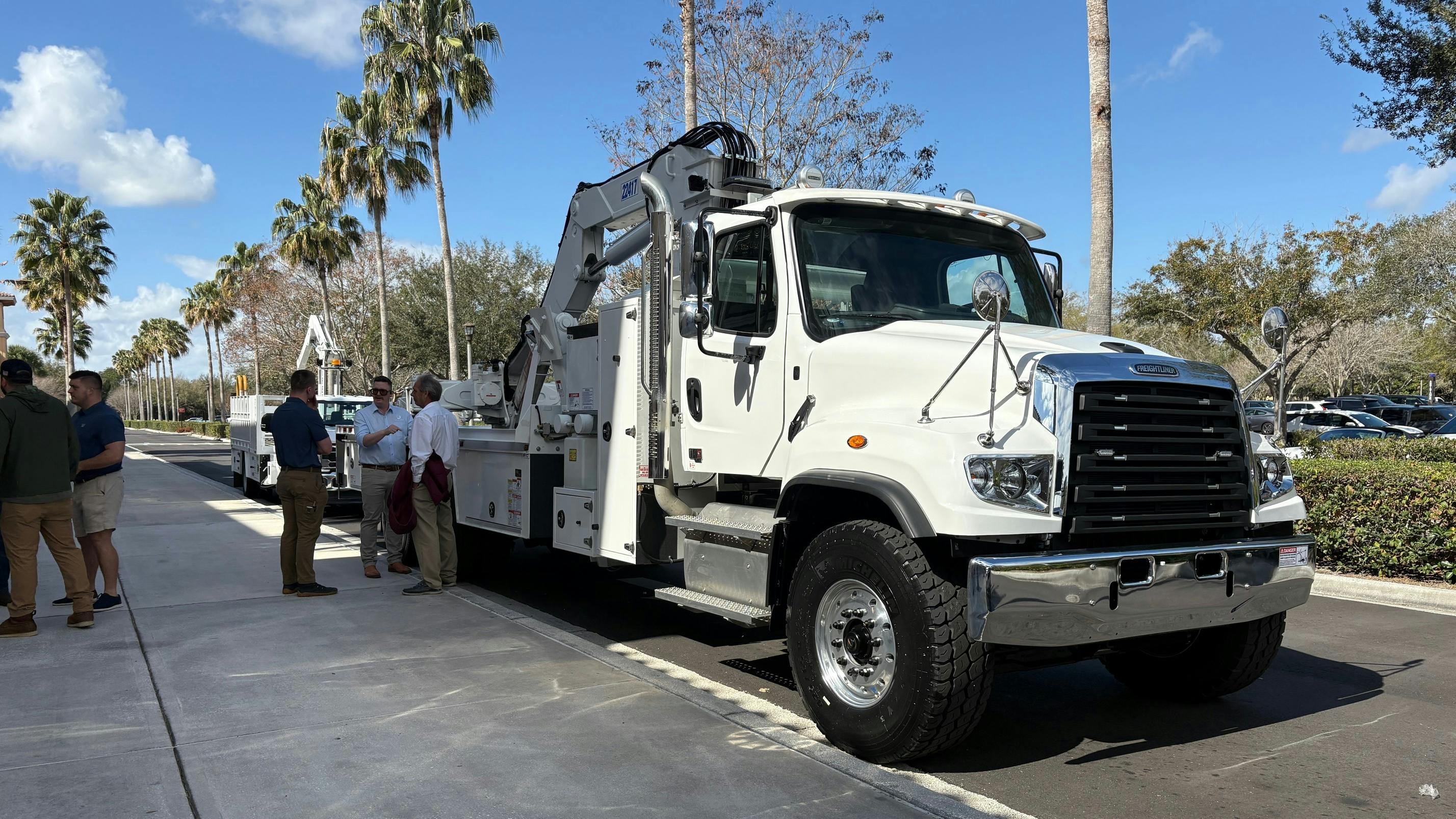 Service truck maintenance will be covered by the Tire Industry Association's enhanced Certified ETS (Earthmover Tire Service) program.