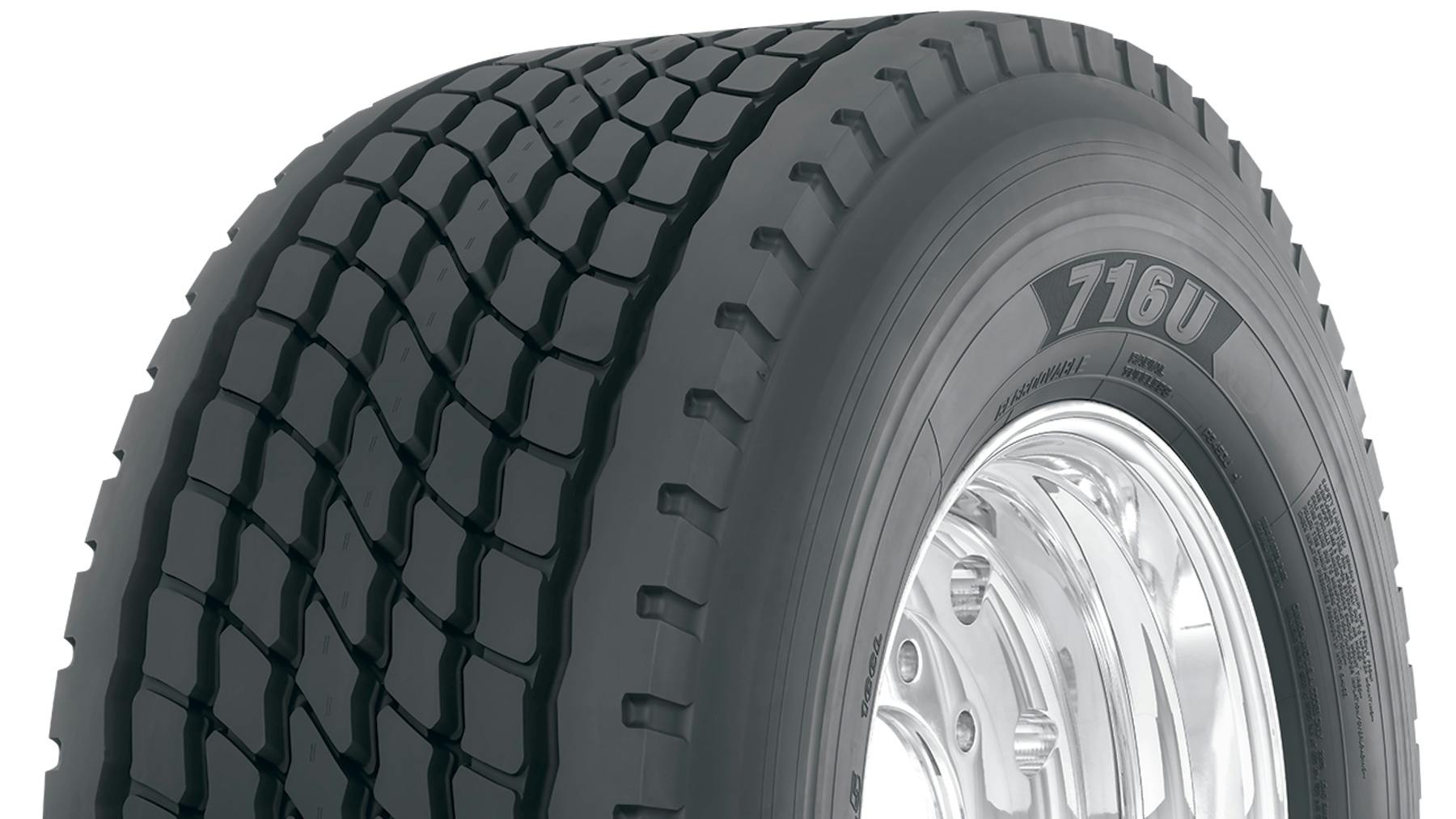 Yokohama Tire Corp. will display the 716 U next week at the TMC show.