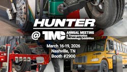 Highlighted equipment will include Hunter Engineering Co.'s newly enhanced HawkEye XL Commercial Alignment System. Highlighted equipment will include Hunter Engineering Co.'s newly enhanced HawkEye XL Commercial Alignment System.