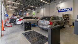 Sun Auto Tire & Service, which is based in Mesa, Ariz., and is owned by private equity firm Leonard Green & Partners, acquired Plaza Tire Service in 2021. Sun Auto Tire & Service, which is based in Mesa, Ariz., and is owned by private equity firm Leonard Green & Partners, acquired Plaza Tire Service in 2021.