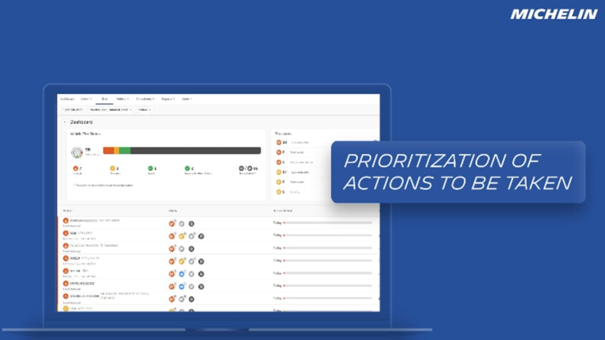 'Michelin&rsquo;s proprietary Smart Leak algorithm powers Smart Predictive Tire to detect early signs of tire degradation and alert fleet managers before issues become critical,' according to officials.
