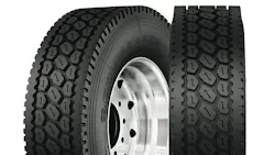 The Double Coin RLB400 will be one of several truck tires that CMA/Double Coin will showcase at the upcoming Mid-America Trucking Show. The Double Coin RLB400 will be one of several truck tires that CMA/Double Coin will showcase at the upcoming Mid-America Trucking Show.
