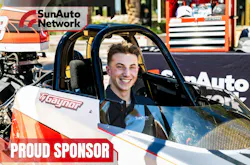 Sun Auto leaders say the partnership with Ty Gaynor (pictured) is a natural extension of the company's roots in automotive service and its connection to performance at every level. Sun Auto leaders say the partnership with Ty Gaynor (pictured) is a natural extension of the company's roots in automotive service and its connection to performance at every level.