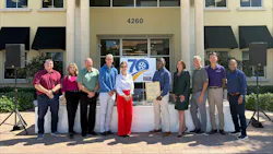 TBC Corp.'s executive committee accepted a proclamation issued by the Palm Beach County, Fla., board of commissioners, designating March 23 as 'TBC Corporation Day.' TBC Corp.'s executive committee accepted a proclamation issued by the Palm Beach County, Fla., board of commissioners, designating March 23 as 'TBC Corporation Day.'