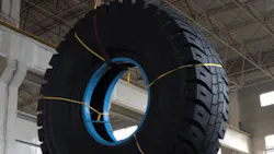 Triangle Tire's new 'EnsureX Efficient Technology resolves the long-standing industry challenge of adhesion ... between rubber polymers and steel cords in heavy-duty OTR tires,' according to Triangle officials. Triangle Tire's new 'EnsureX Efficient Technology resolves the long-standing industry challenge of adhesion ... between rubber polymers and steel cords in heavy-duty OTR tires,' according to Triangle officials.