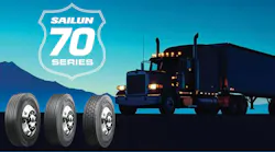 The Sailun 70’s Series is distributed exclusively in the United States by TBC Corp.