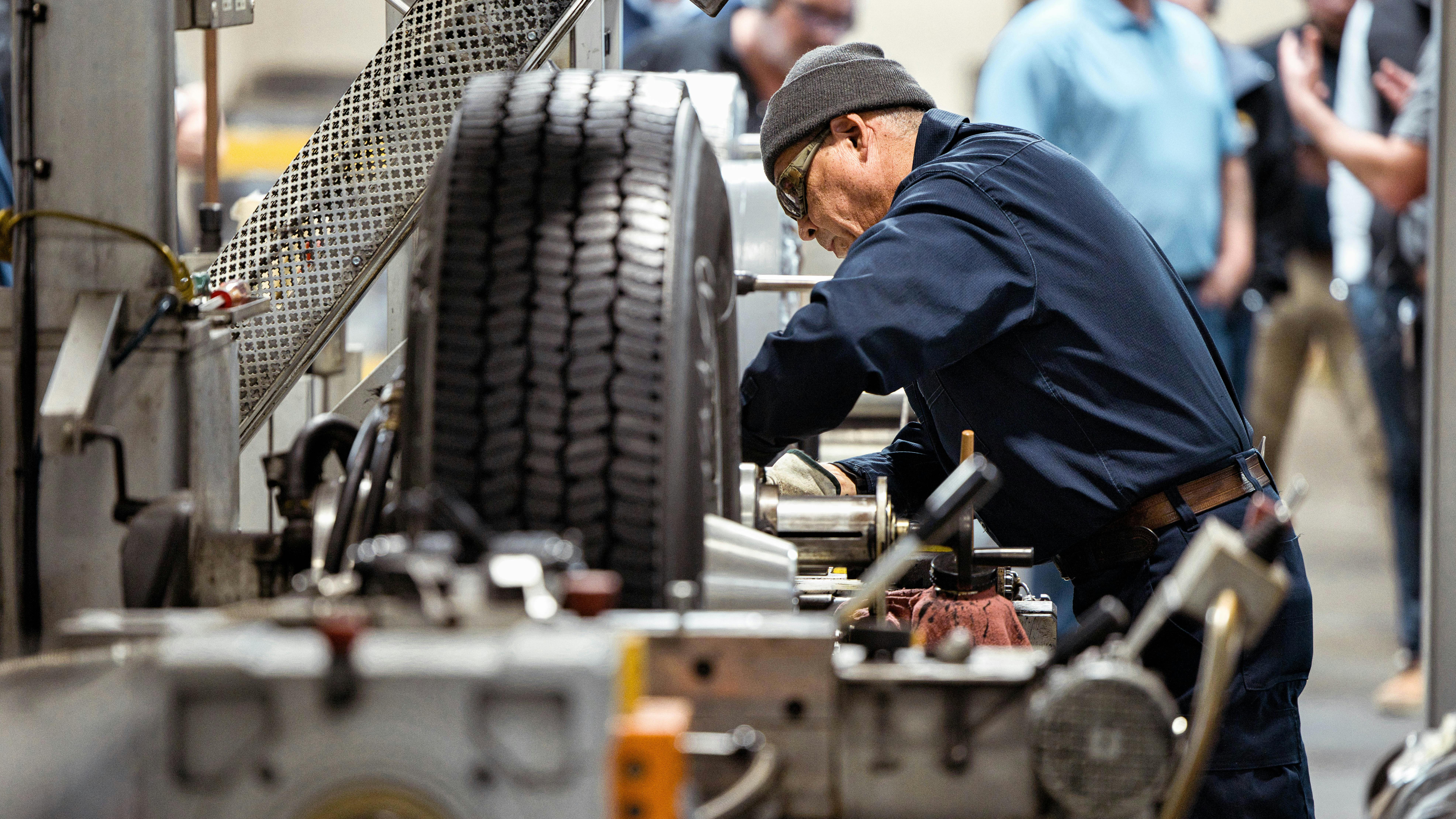 'We're trying to capitalize on the efficiencies you get in being in a larger, more productive facility with newer equipment,' says Jim Russell, executive vice president of El Paso, Texas-based Border Tire LLC.
