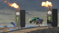 'Piloting the Falken Teal and Blue 4WD Trophy Truck equipped with 40” Falken Wildpeak Race Compound M/T01 tires, Scafuto and his team delivered a strong performance from the outset,' say Falken officials. 'Piloting the Falken Teal and Blue 4WD Trophy Truck equipped with 40” Falken Wildpeak Race Compound M/T01 tires, Scafuto and his team delivered a strong performance from the outset,' say Falken officials.