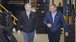 Bob Schwenkfelder (pictured left, with his son, Trent), launched Commercial Tire Inc. in 1968 from a single location in Boise, Idaho. Bob Schwenkfelder (pictured left, with his son, Trent), launched Commercial Tire Inc. in 1968 from a single location in Boise, Idaho.