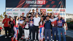 “After winning the Tire Cup in 2025 for the second time in three years and placing five drivers in the top 10, we were thrilled to open the 2026 Formula DRIFT season with Conor Shanahan and the Red Bull/GT Radial/JYR team atop the podium at Long Beach,” said Mike Meeiem, GT Radial's motorsports manager. “After winning the Tire Cup in 2025 for the second time in three years and placing five drivers in the top 10, we were thrilled to open the 2026 Formula DRIFT season with Conor Shanahan and the Red Bull/GT Radial/JYR team atop the podium at Long Beach,” said Mike Meeiem, GT Radial's motorsports manager.