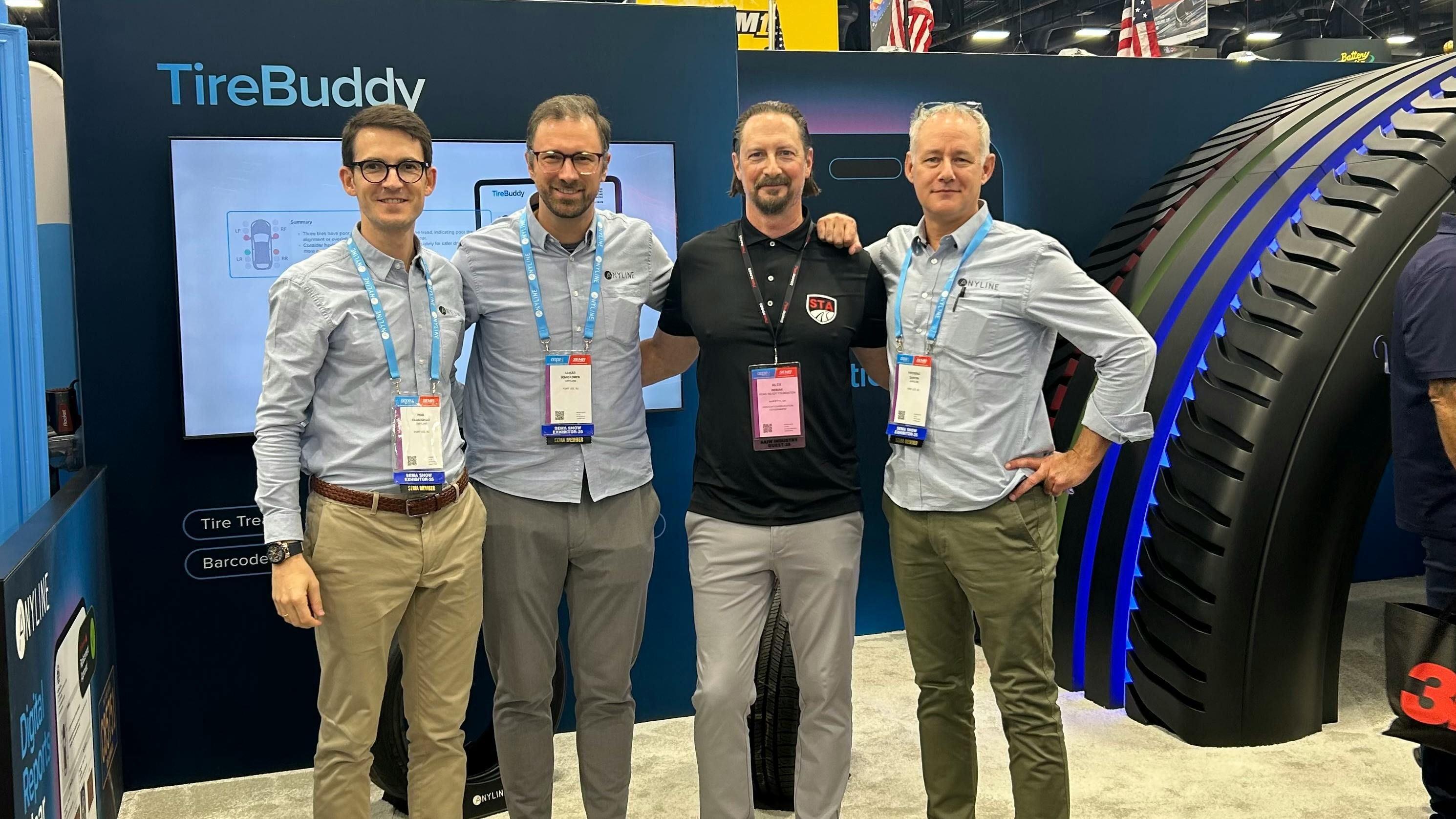 Throughout 2026, Road Ready will integrate Anyline's TireBuddy, which is powered by artificial intelligence, into road shows and education efforts