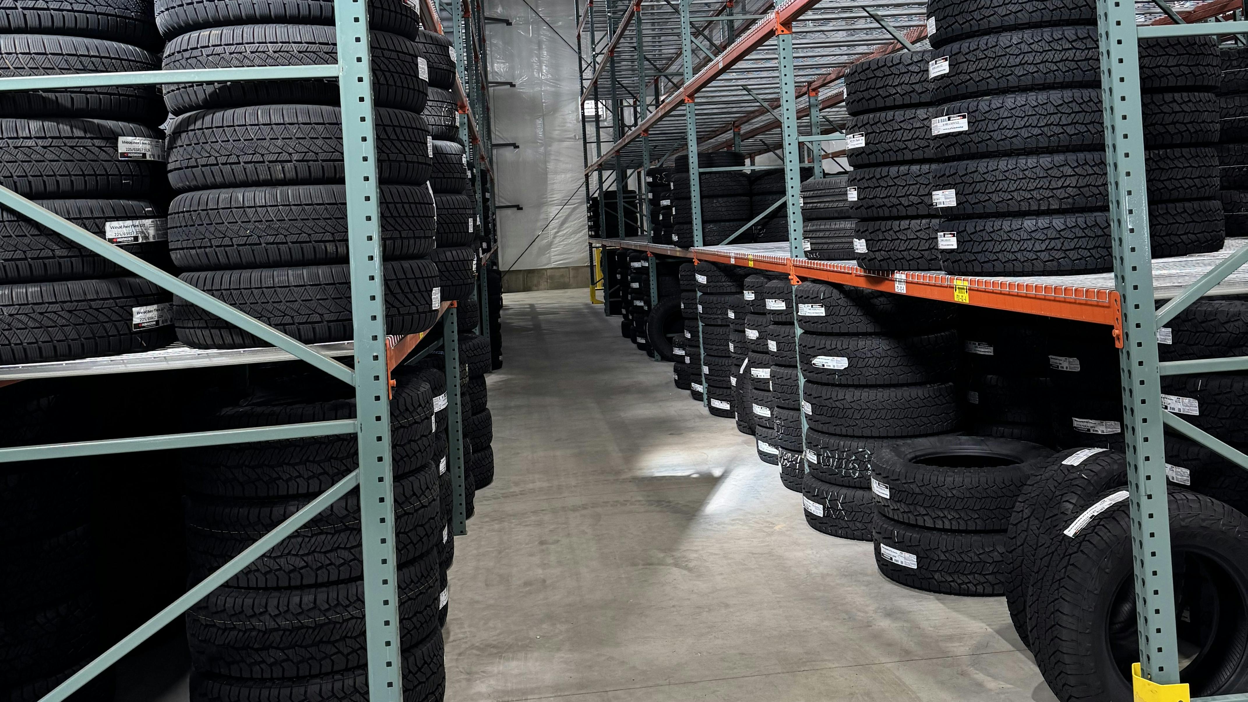 'We always have one to three projects going on to expand our warehouses,' says Cheryl Gossard, president of K&M Tire Inc.