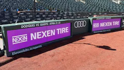 'Combining sports marketing with retail activation, the campaign will utilize stadium advertising, in-store promotions and mobile billboards to reach consumers across multiple touchpoints,' say Nexen officials. 'Combining sports marketing with retail activation, the campaign will utilize stadium advertising, in-store promotions and mobile billboards to reach consumers across multiple touchpoints,' say Nexen officials.