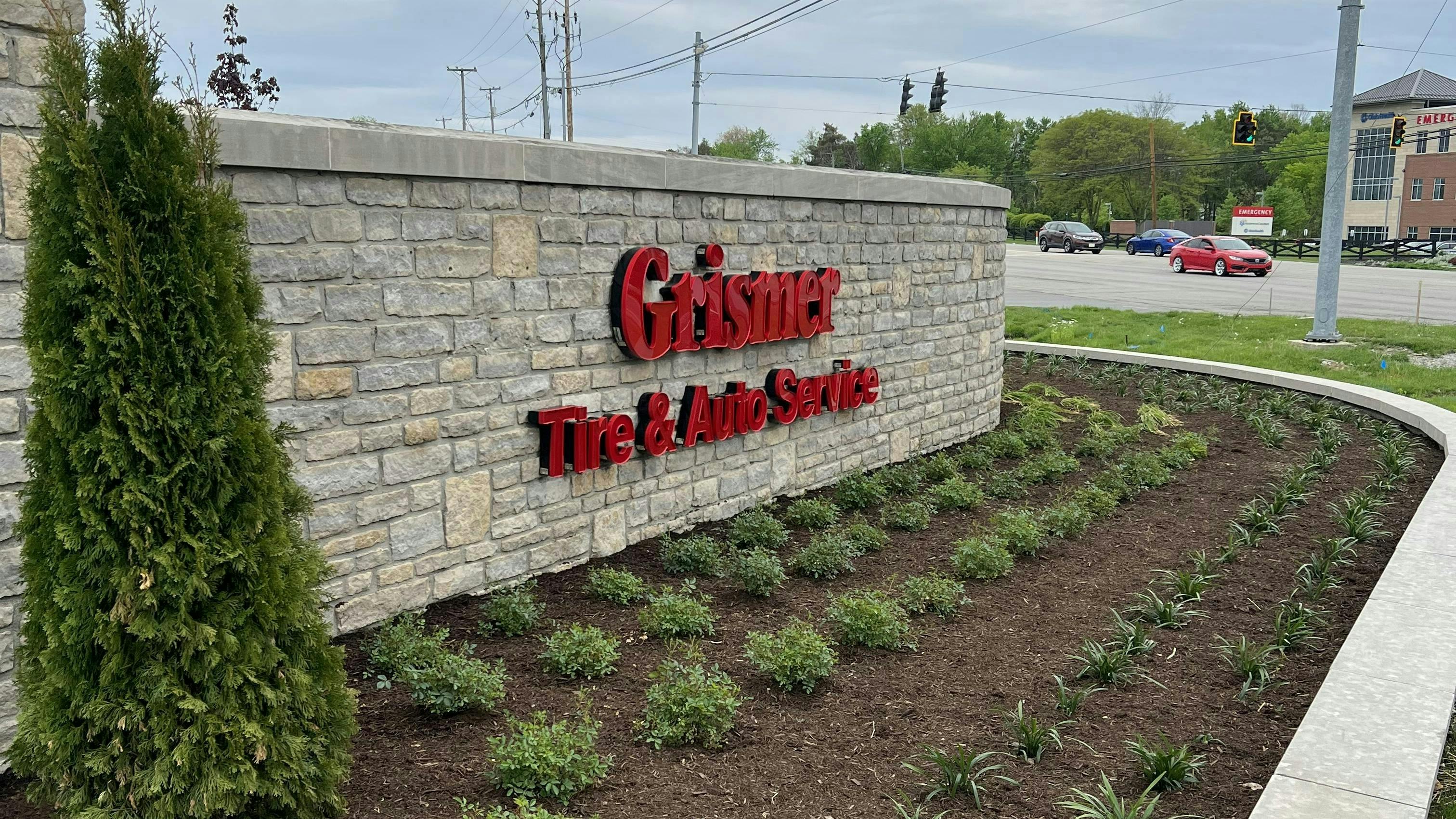 Grismer Tire Co. Inc. sign