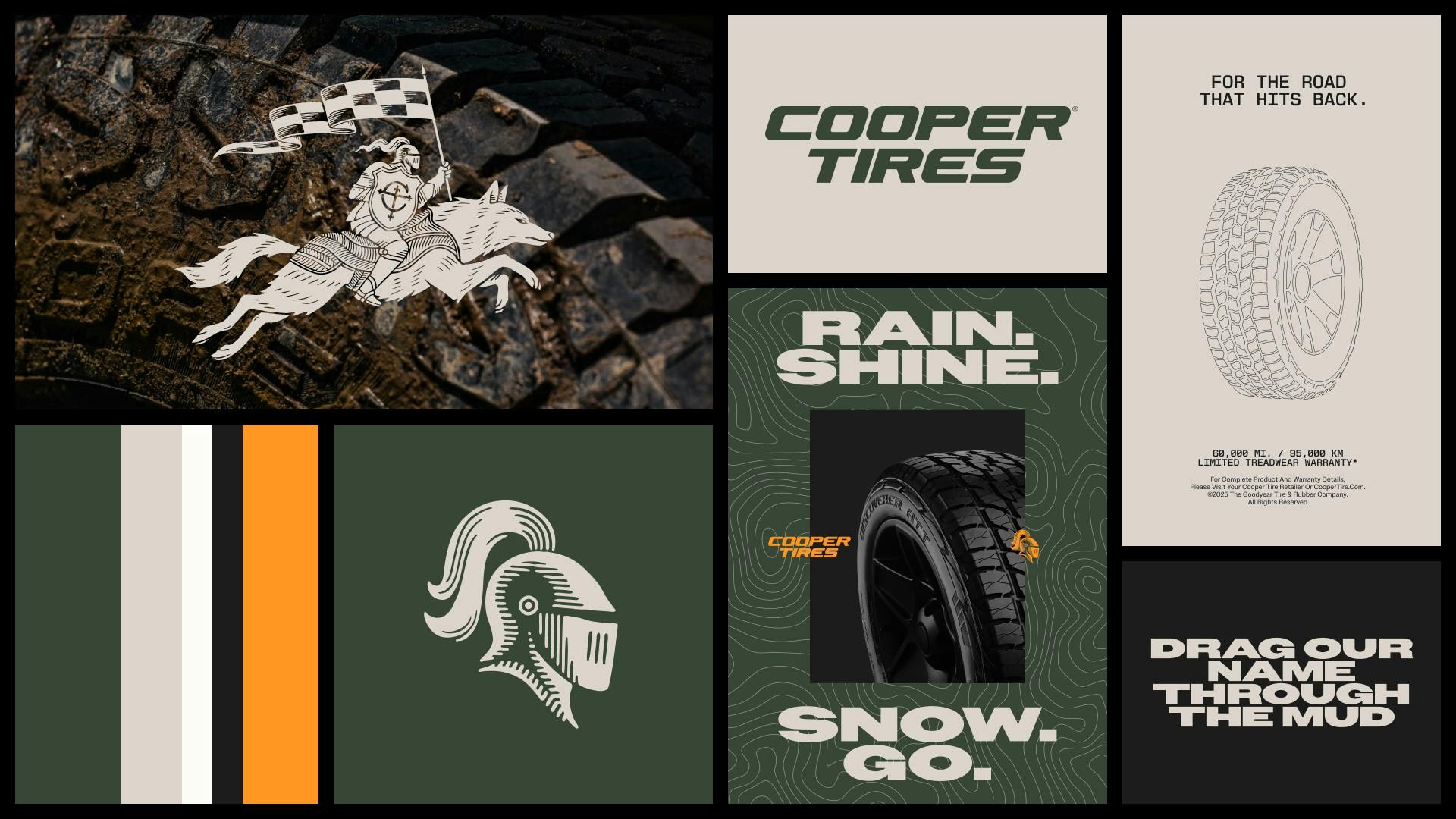 The rebranding updates the Cooper brand's 'marks, a refined color palette and a more contemporary design language,' say Goodyear Tire & Rubber Co. officials.