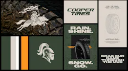 The rebranding updates the Cooper brand's 'marks, a refined color palette and a more contemporary design language,' say Goodyear Tire & Rubber Co. officials.