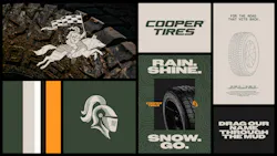 The rebranding updates the Cooper brand's 'marks, a refined color palette and a more contemporary design language,' say Goodyear Tire & Rubber Co. officials. The rebranding updates the Cooper brand's 'marks, a refined color palette and a more contemporary design language,' say Goodyear Tire & Rubber Co. officials.