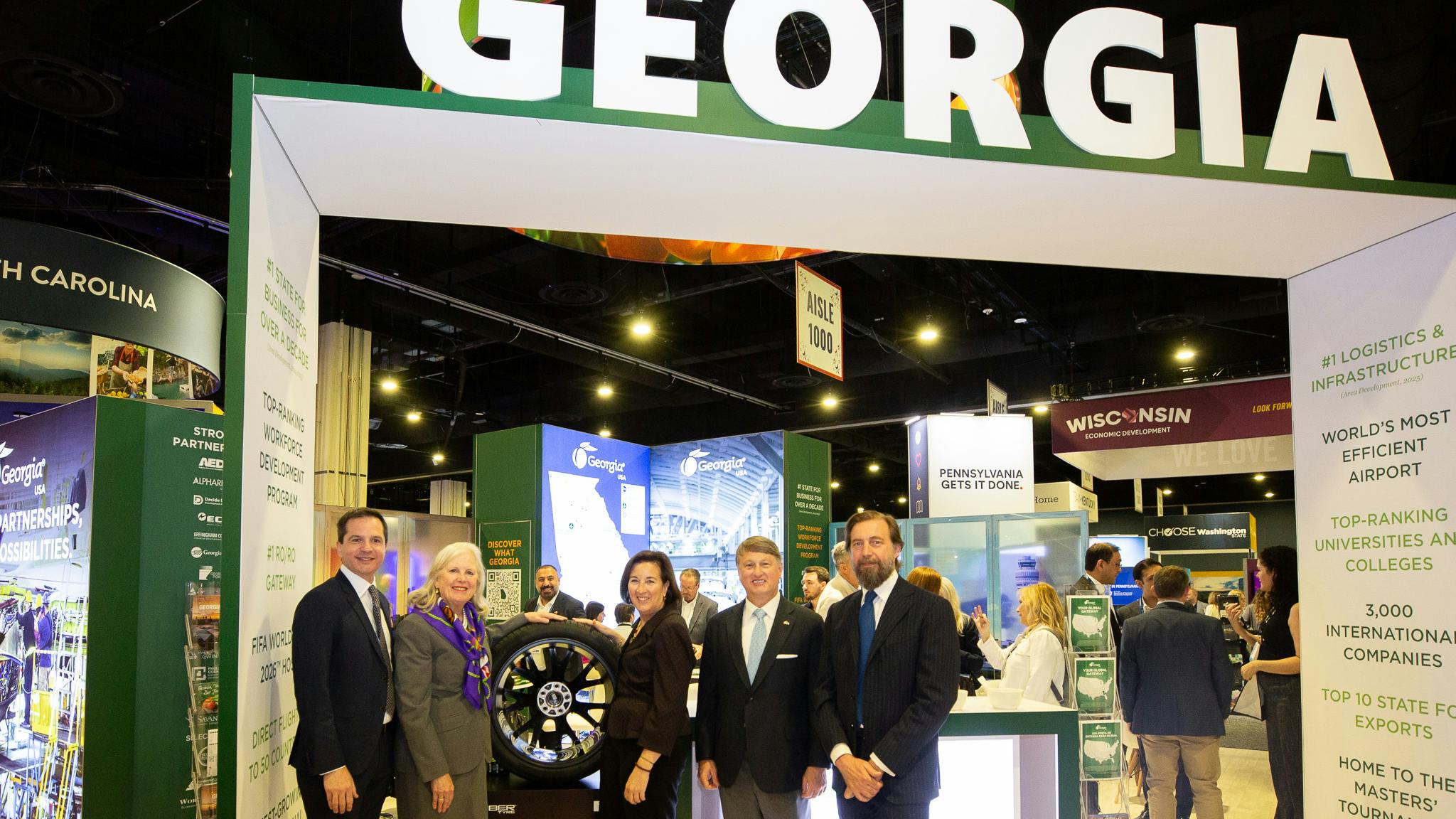 'The start of Cyber Tyre production in our Rome, Ga., plant is a significant milestone for Pirelli in this country,&rdquo; says Claudio Zanardo, CEO of Pirelli Tire North America (pictured, on left).