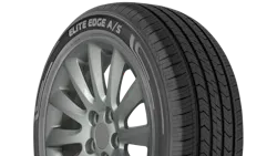 The Doral Elite Edge A/S passenger touring tire features 'a wider center rib and four large water channels that deliver reliable handling in both wet and dry conditions,' say TBC Corp. officials. The Doral Elite Edge A/S passenger touring tire features 'a wider center rib and four large water channels that deliver reliable handling in both wet and dry conditions,' say TBC Corp. officials.