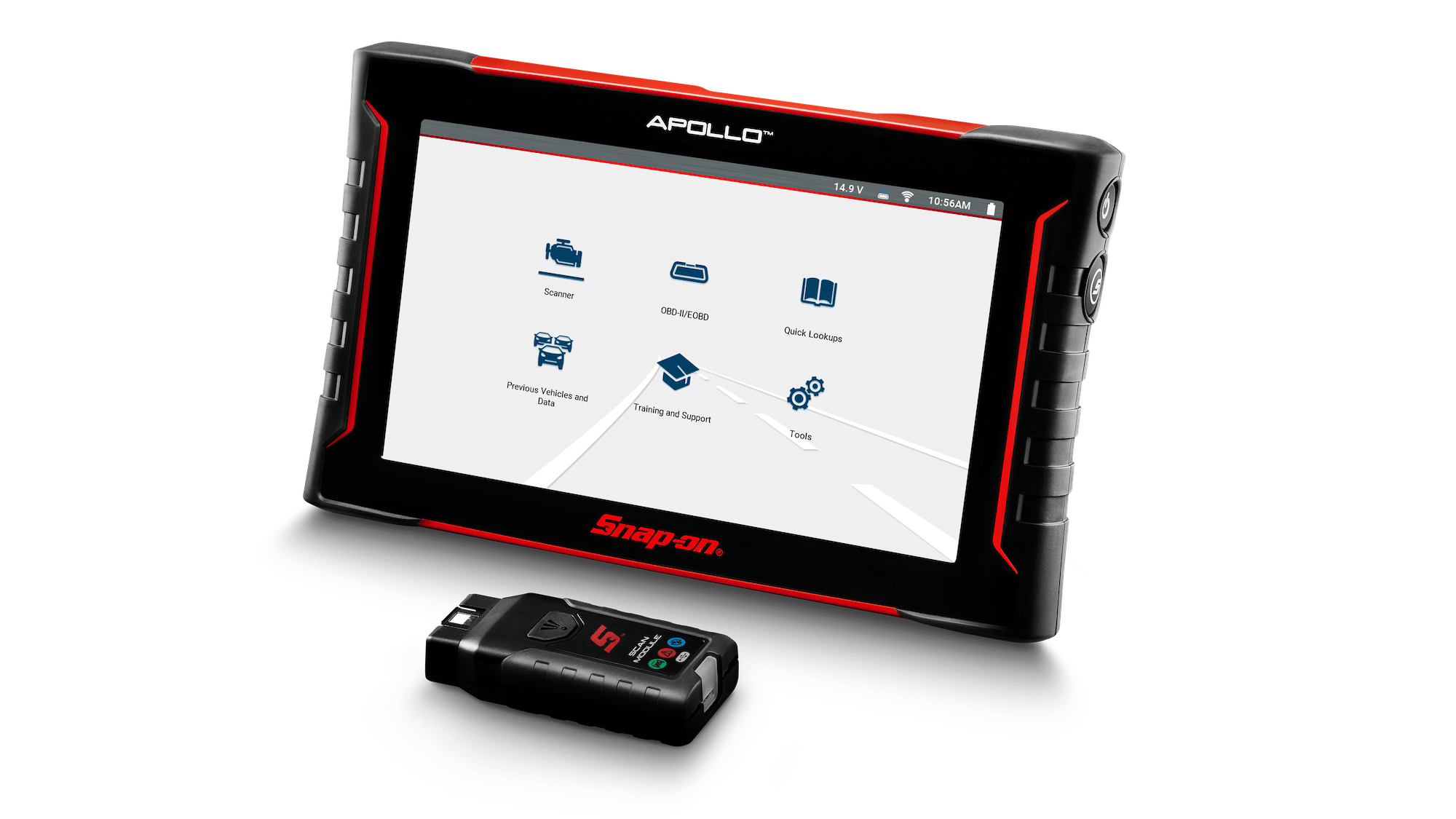 Snap-on's new Apollo Gen 4 features 'Fast-Track Intelligent Diagnostics, a patented Snap-on exclusive that simplifies complex workflows,' according to Snap-on officials.
