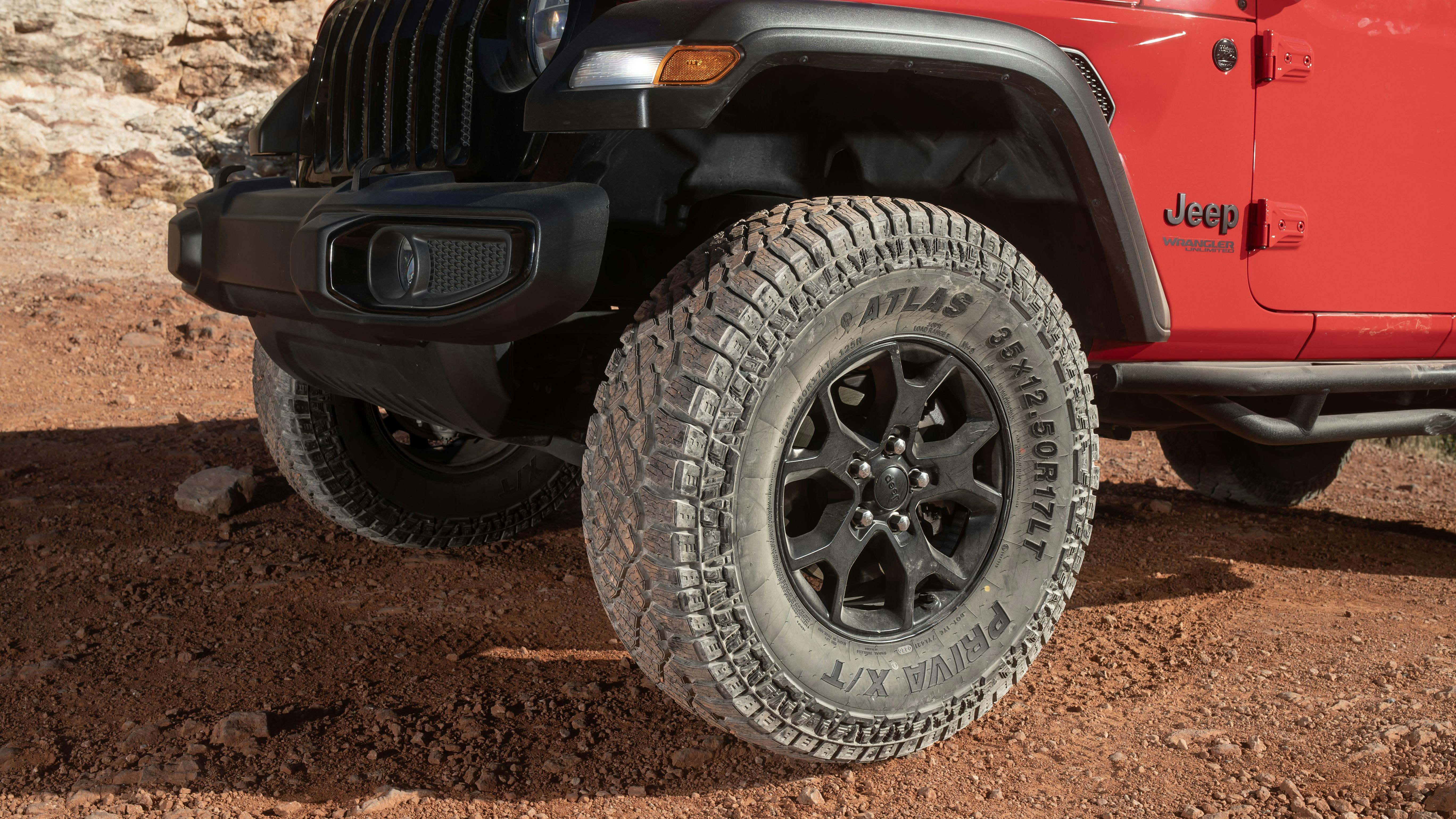 Linglong Tire Americas Inc. demonstrated the capabilties of several new tires, including the Atlas Priva X/T (pictured), during a recent ride-and-drive outside Las Vegas, Nev.