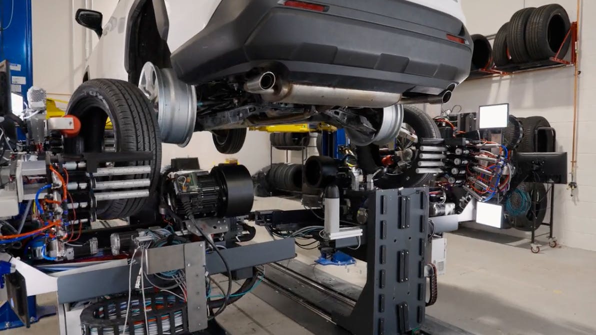 Automated Tire Inc. officials claim that SmartBay 'enables a single technician to manage up to three service bays simultaneously.'