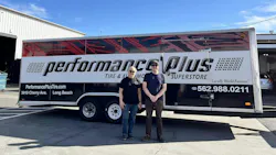 Hank Feldman (left), president of Performance Plus Tire, and his son, Dennis Feldman (right), the company's vice president, continue their family's legacy of providing classic tire and wheel services. Hank Feldman (left), president of Performance Plus Tire, and his son, Dennis Feldman (right), the company's vice president, continue their family's legacy of providing classic tire and wheel services.