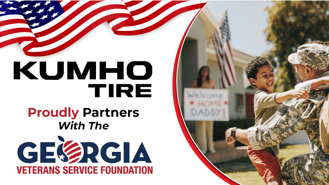 'At Kumho Tire U.S.A., we believe that doing business in America means giving back to America,' saus Edmund Cho, the company's CEO.