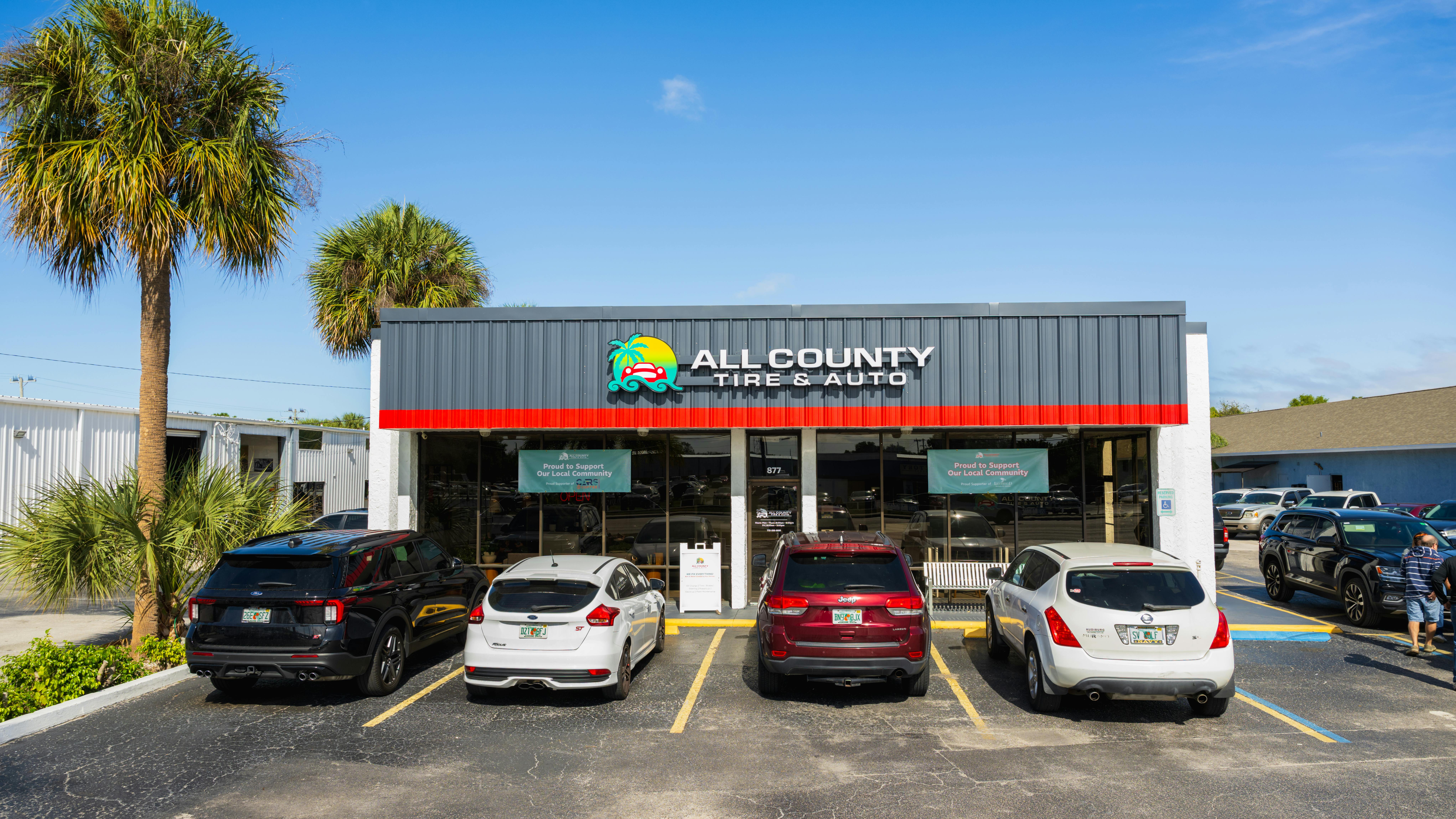 The acquisition was made under Straightaway Tire's All County Tire & Auto banner.