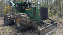 “Forestry environments are often extreme,” says Matt Werstein, product and engineering R&D manager for OTR at Titan. “With the Titan ForestEDGE, we set out to provide a tire that not only stands up to some of the worst conditions but also helps boost productivity and lower total operating costs.