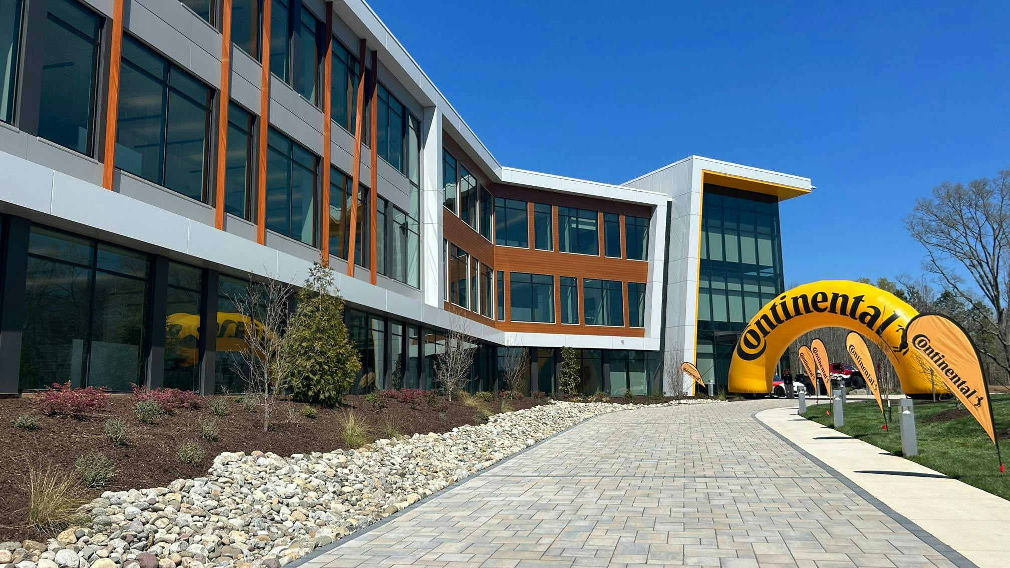 Continental AG is now exclusively focused on tires. (Pictured, Continental Tire the Americas LLC's North American headquarters in Fort Mill, S.C.)