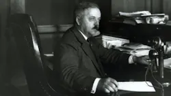'The many admirers of F.A. Seiberling trust that his judgement and his ability will be reflected in tire industry affairs for years to come,' wrote Jerome Shaw in the May 1938 edition of MTD.