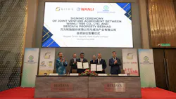 Wanli Tire Co. Ltd. and Berjaya Property executives
