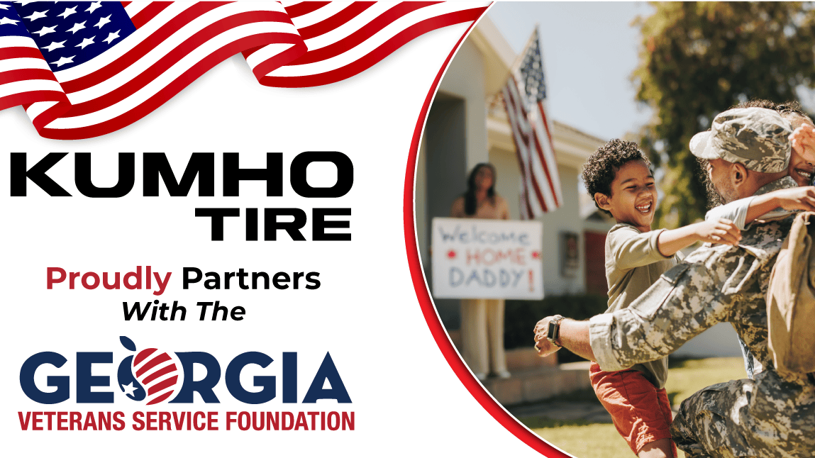 &ldquo;When we announced our partnership with the Georgia Veterans Service Foundation, our goal was to identify meaningful ways to support Georgia&rsquo;s veterans and their families,&rdquo; says Edmund Cho, CEO of Kumho Tire U.S.A.