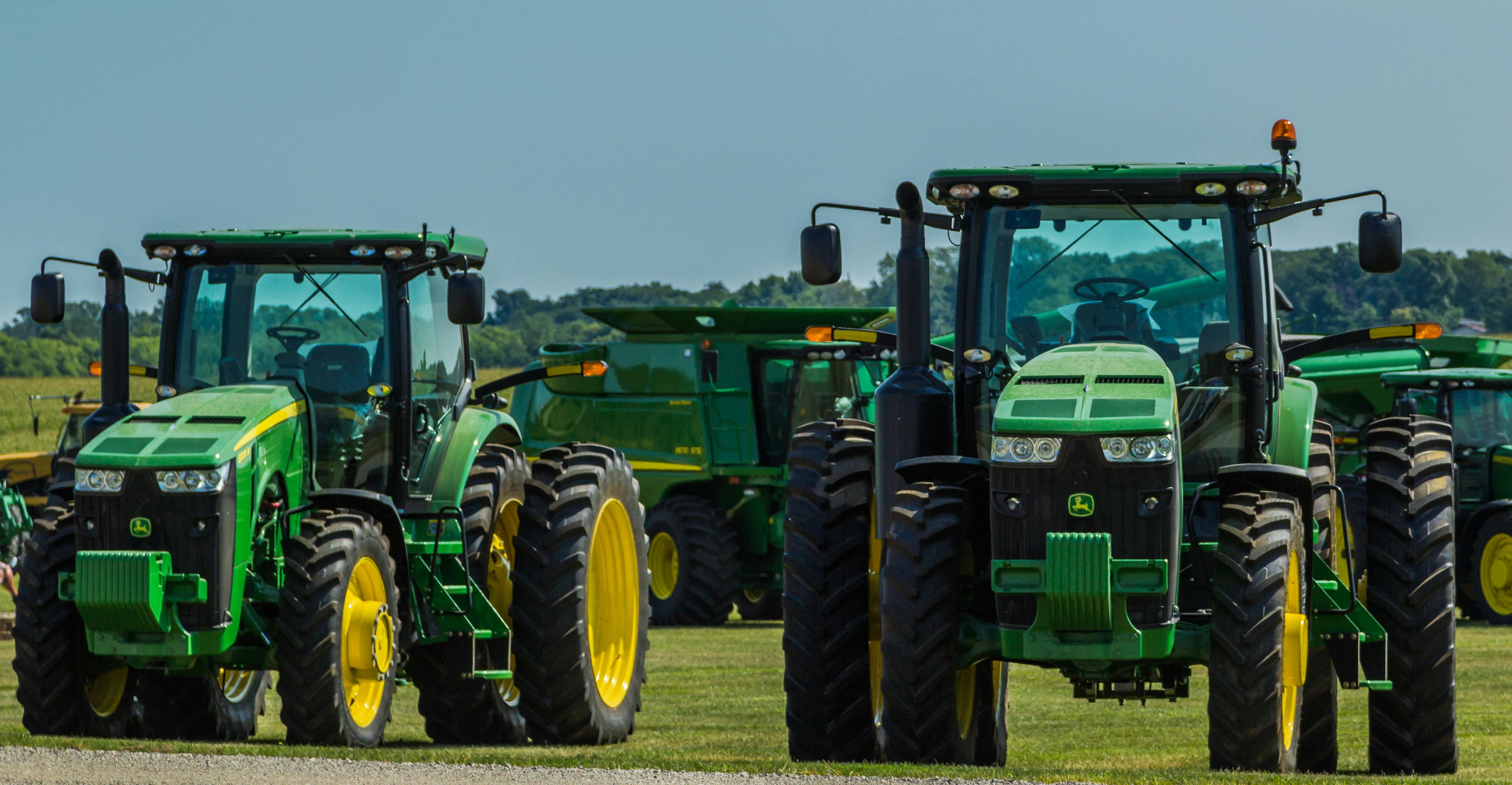 John Deere tractors