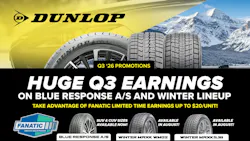 Dunlop promotional graphic