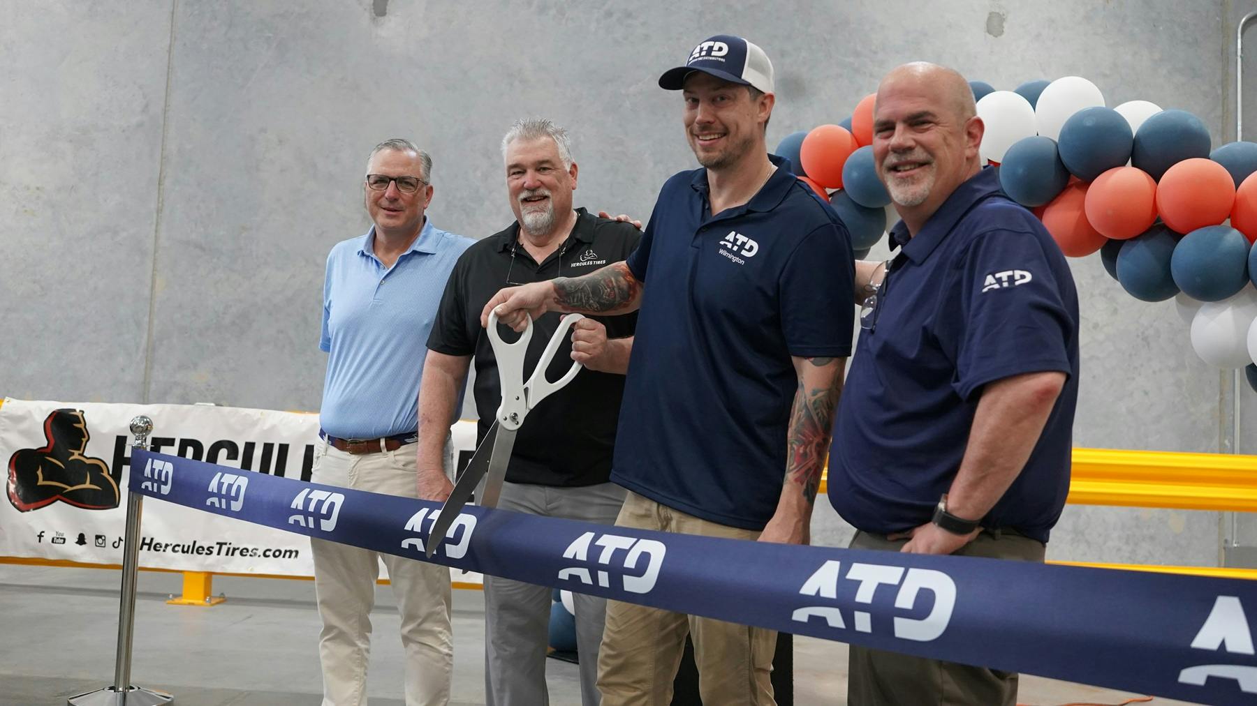 Wilmington Distribution Center ribbon cutting