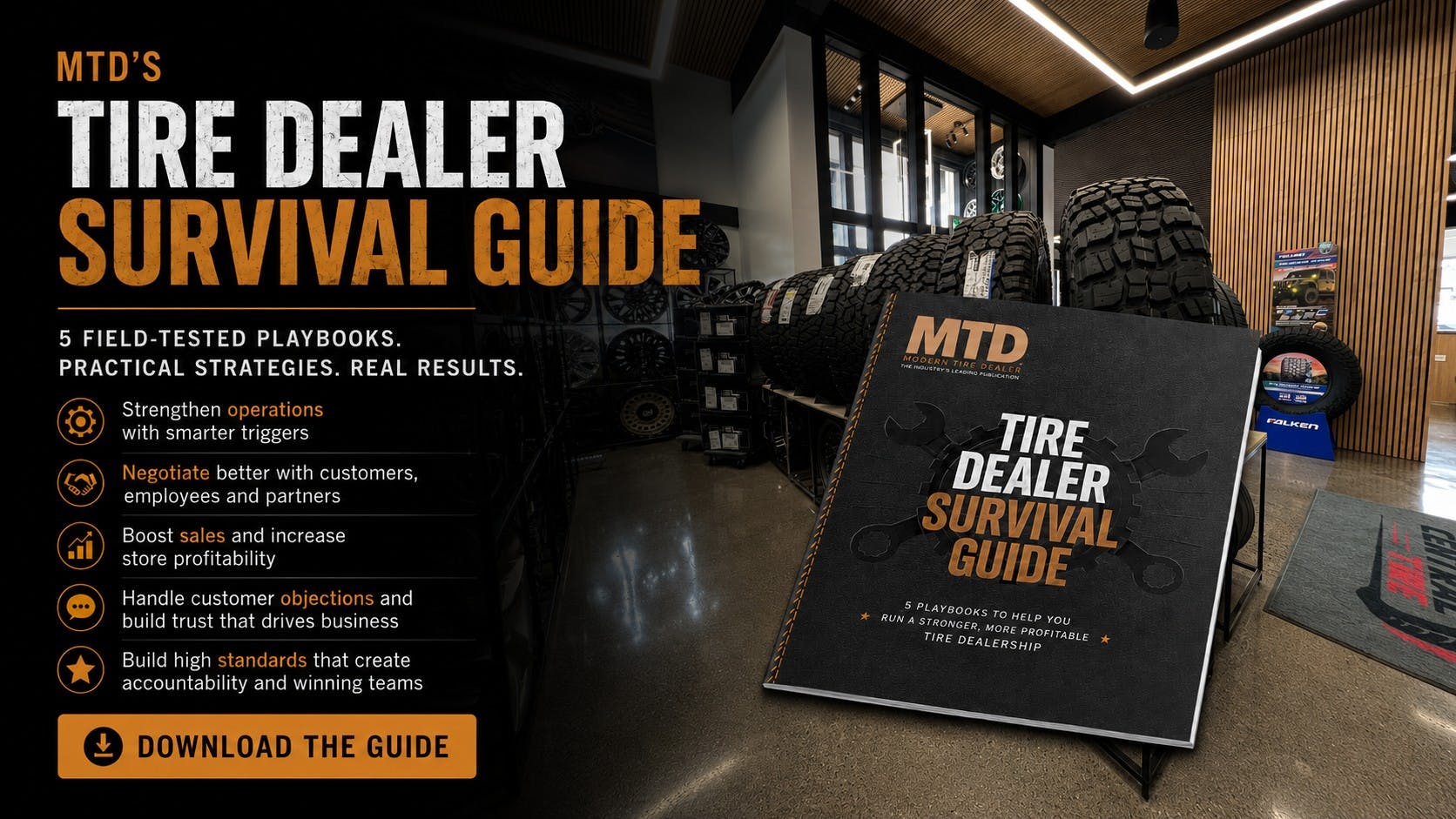 MTD Tire Dealer Survival Guide banner