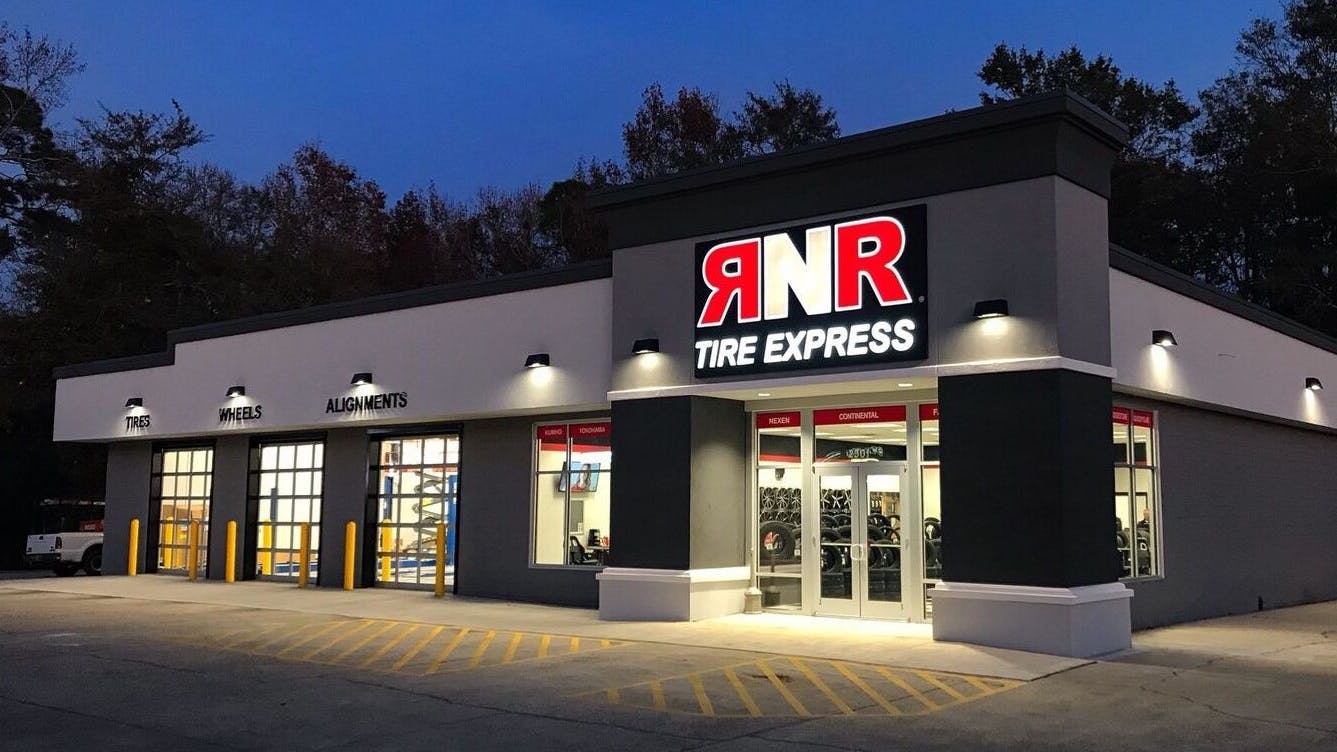 Marian Snow and Brett Standifer's RNR Tire Express franchise store will open in 2027.