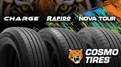 The new lineup of tires aims to reinforce 'the brand’s commitment to delivering premium features, standout styling, long mileage and exceptional value to today’s drivers.'