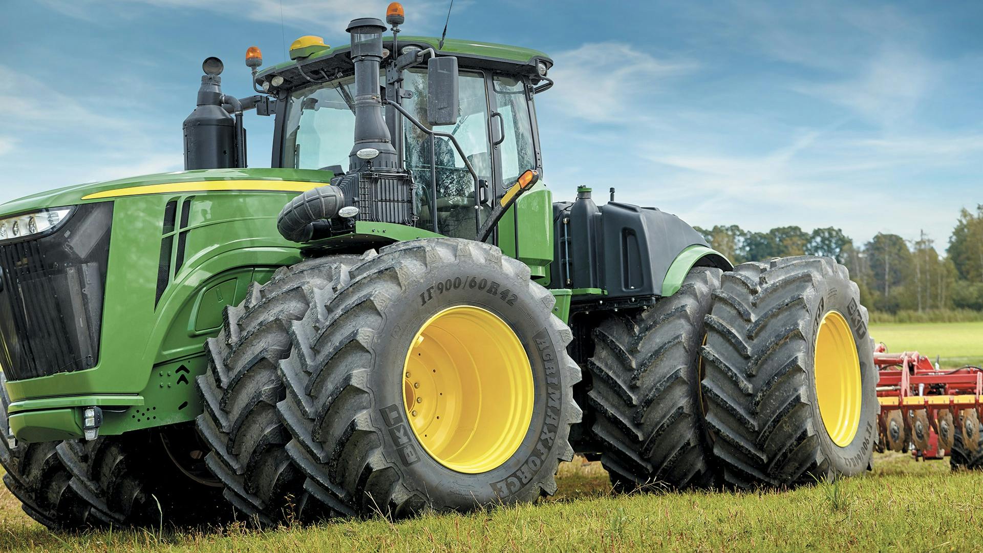 'Tires and tracks have the same basic job: transferring power to the ground while carrying and distributing the weight of the machine,' says Robert Bender, product manager and tech support, off-highway tires, Ascenso Tires North America.