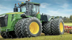 'Tires and tracks have the same basic job: transferring power to the ground while carrying and distributing the weight of the machine,' says Robert Bender, product manager and tech support, off-highway tires, Ascenso Tires North America.