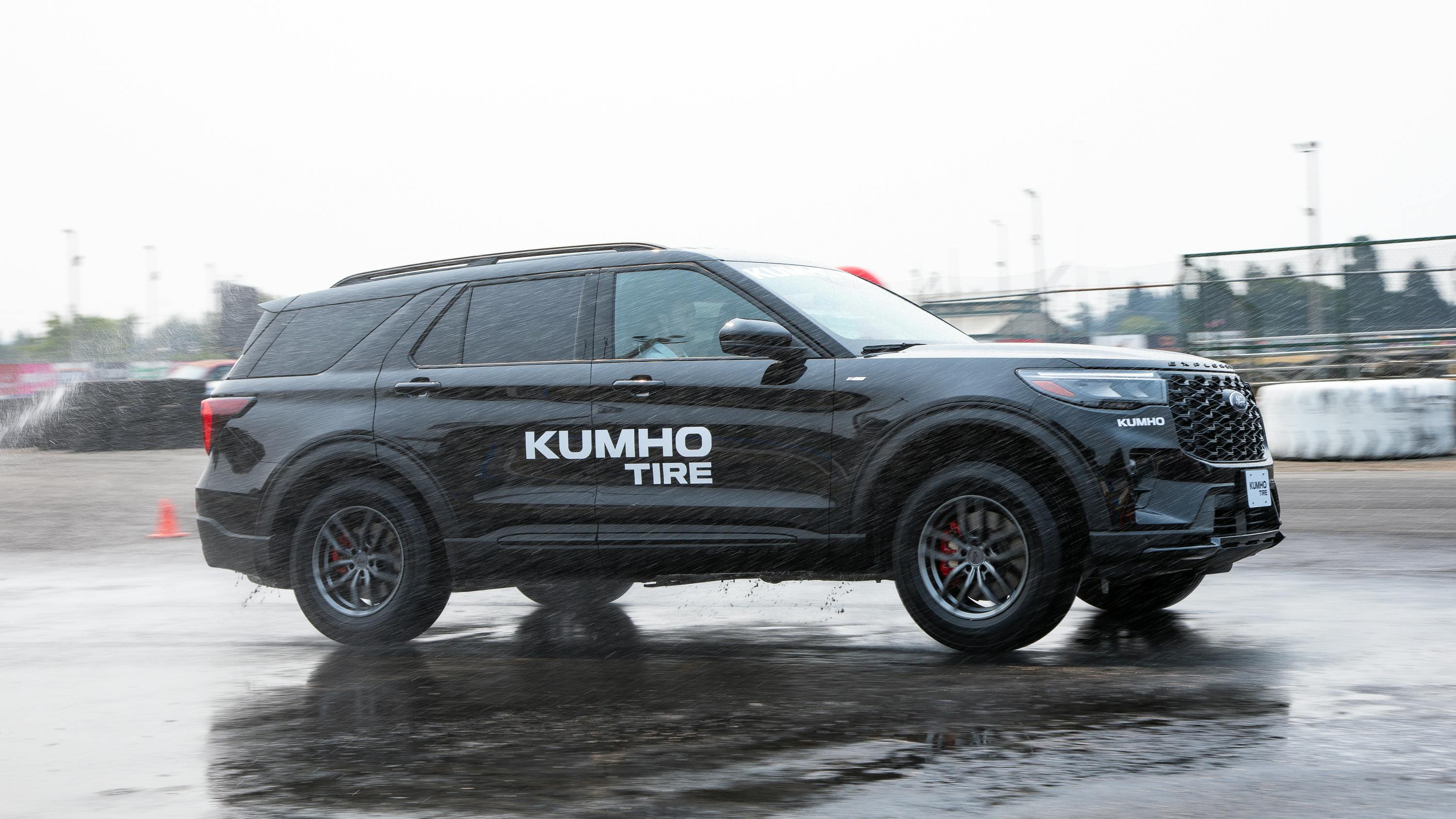 Kumho ride-and-drive vehicle