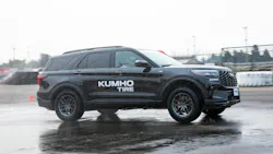 Kumho ride-and-drive vehicle