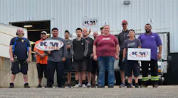 K&M Tire Inc.'s new distribution center in Walker, Mich. has three times the space of the company's old Grandville, Mich., facility.