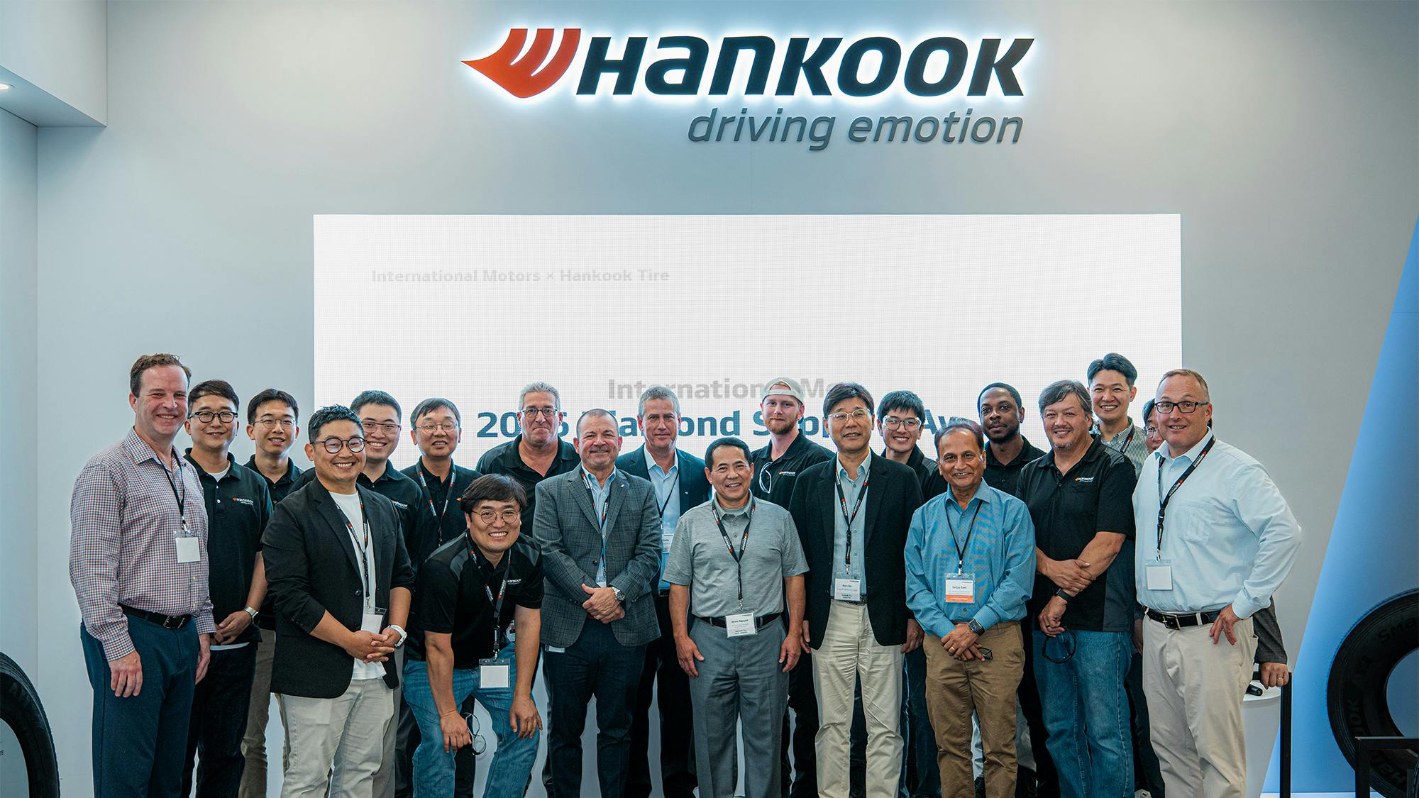 Hankook recently took home International Motors LLC's 2026 Diamond Supplier Award.
