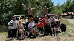 High Fives Foundation’s Return to Dirt Group Photo